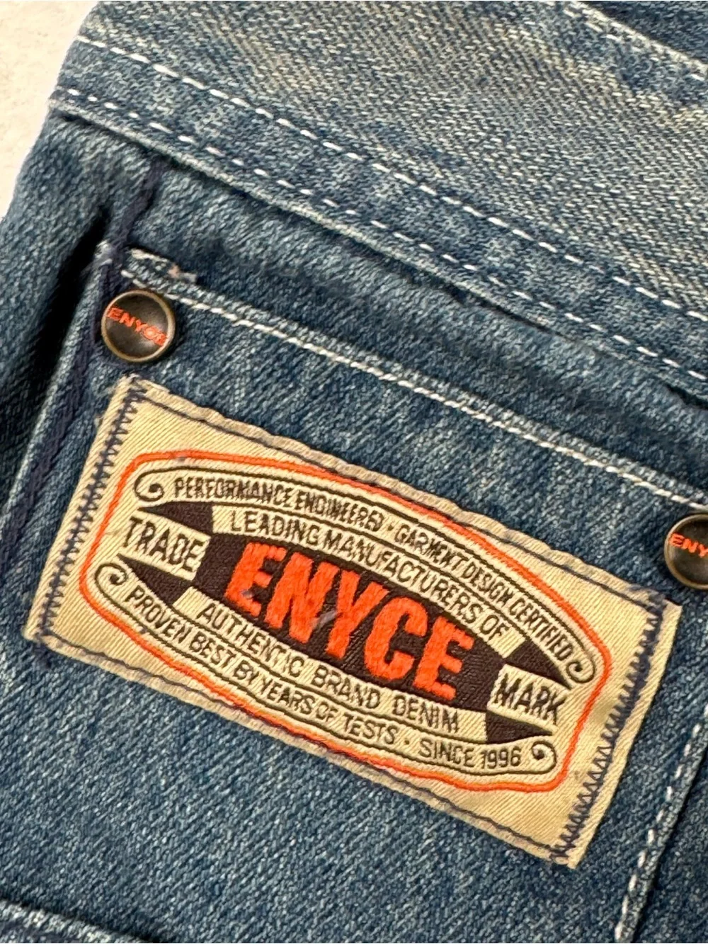 Enyce Light Blue Denim Jean Shorts
